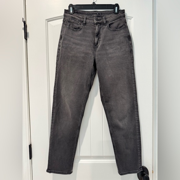 American Eagle Outfitters Denim - American Eagle Outfitters washed black Mom Jeans
